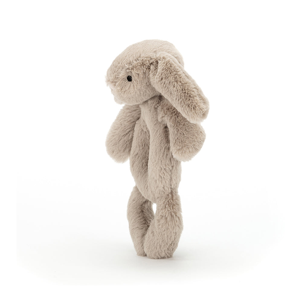 bashful beige rattle grabber by jellycat baby at whippersnappers online