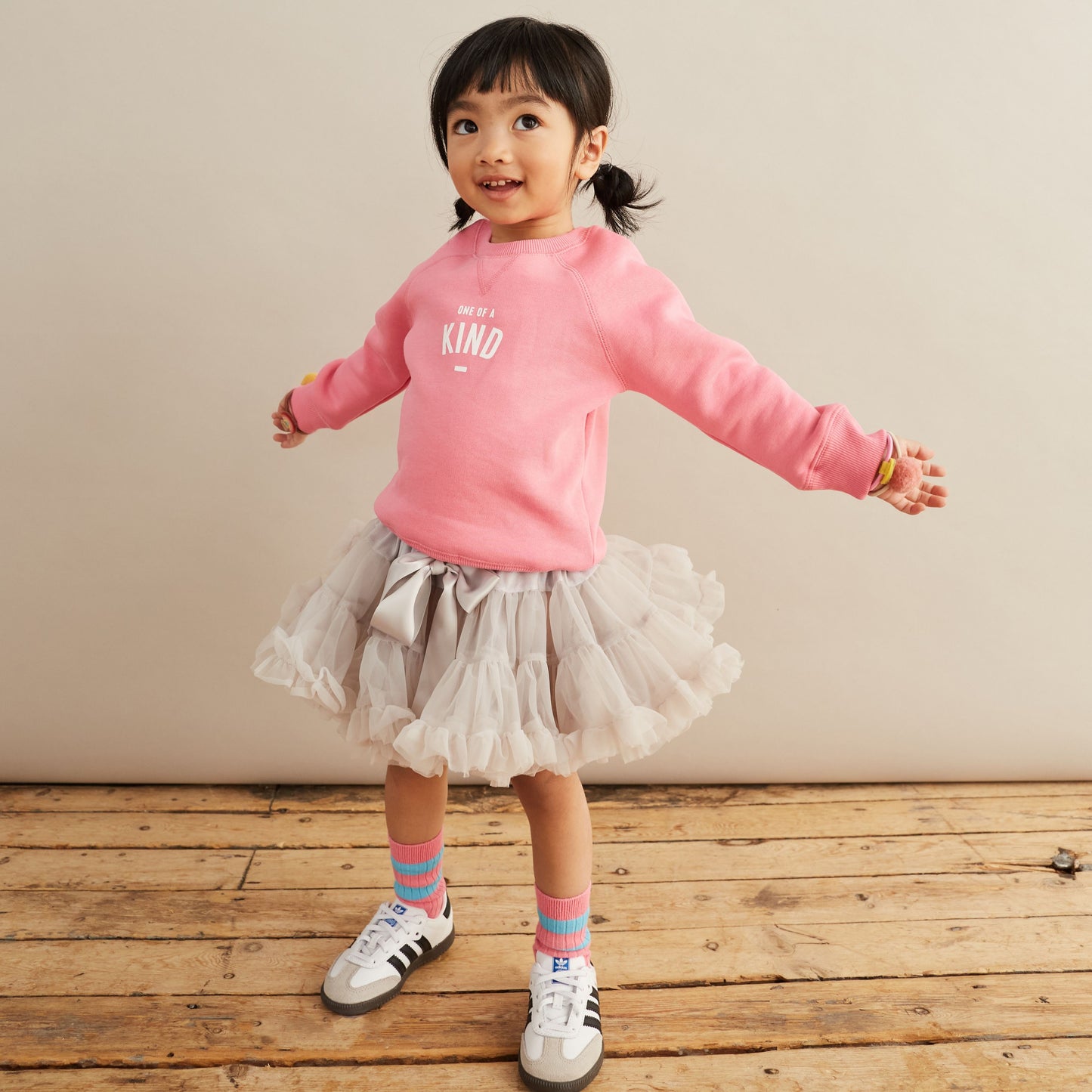 Bob & Blossom One Of A Kind Sweatshirt - Hot Pink