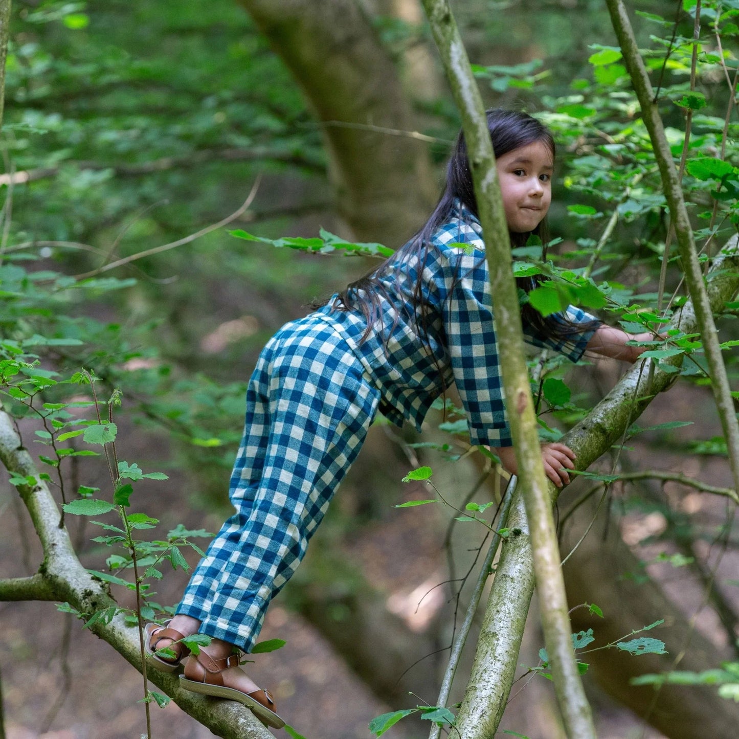 classic checked pjs by little green radicals at whippersnappersonline