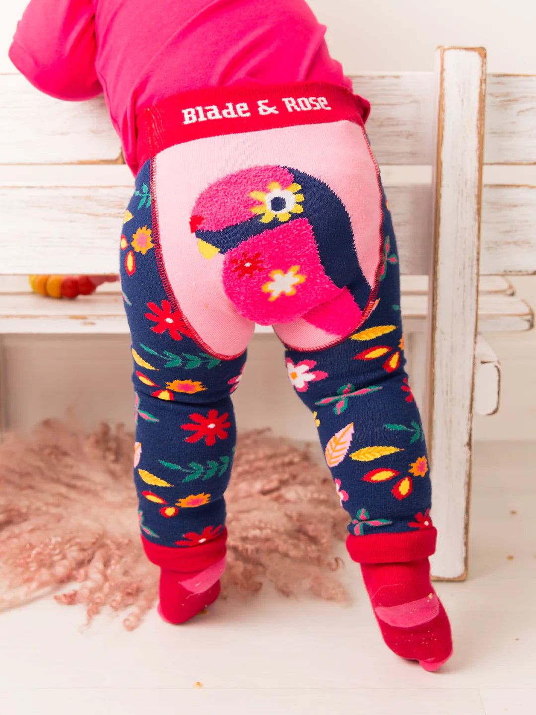 blade & rose layla the parrot leggings at whippersnappers online