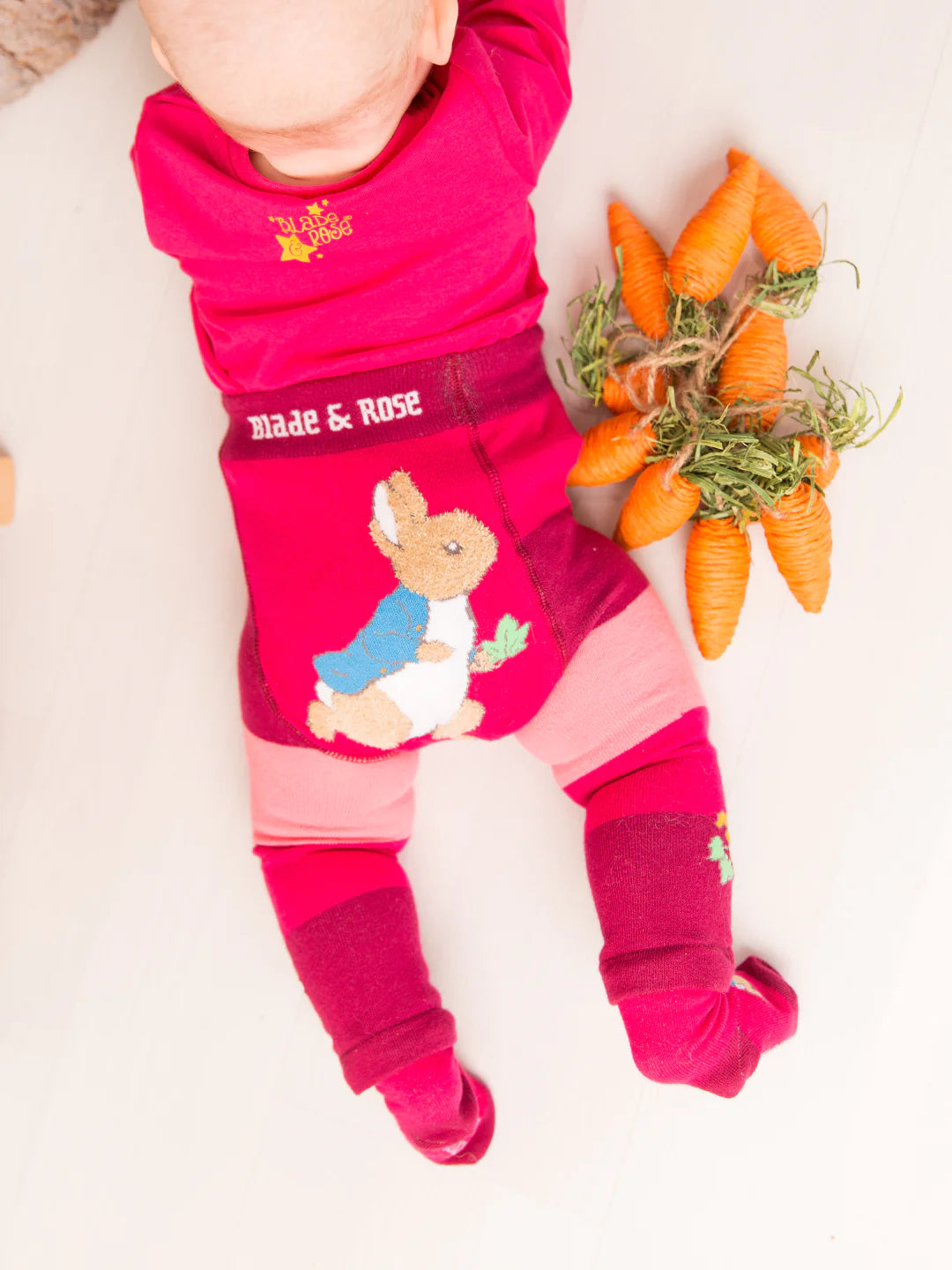 blade & rose peter rabbit autumn leaves leggings at whippersnappers online