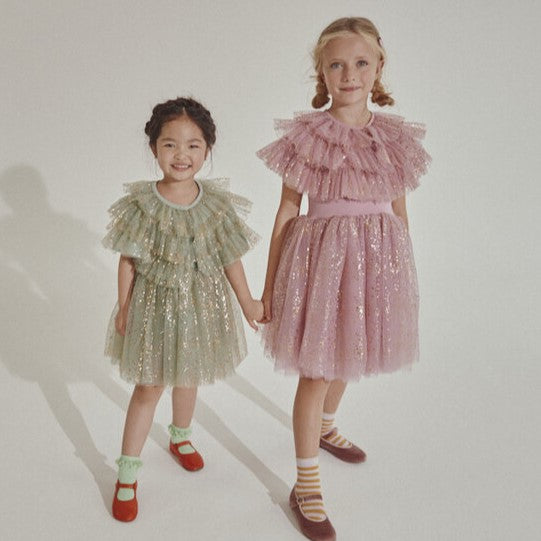 bob & blossom rose sparkle dress at whippersnappers online