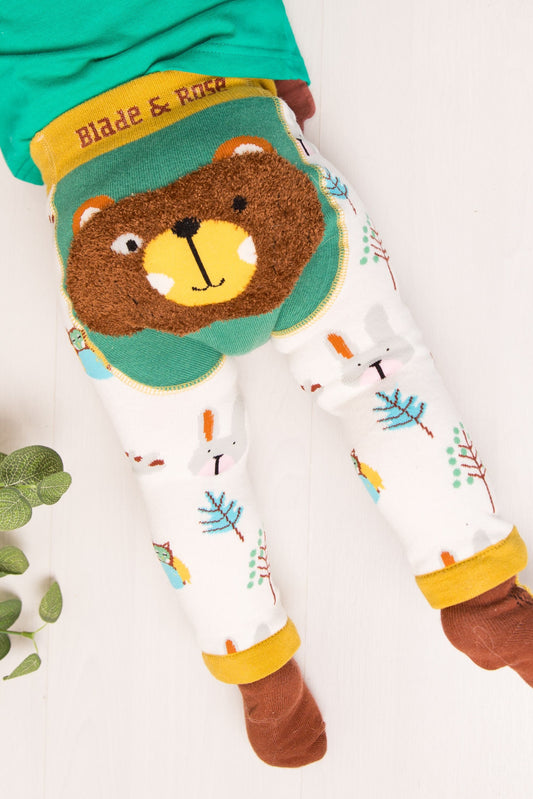 blade & rose wild woodland bear leggings at whippersnappers online