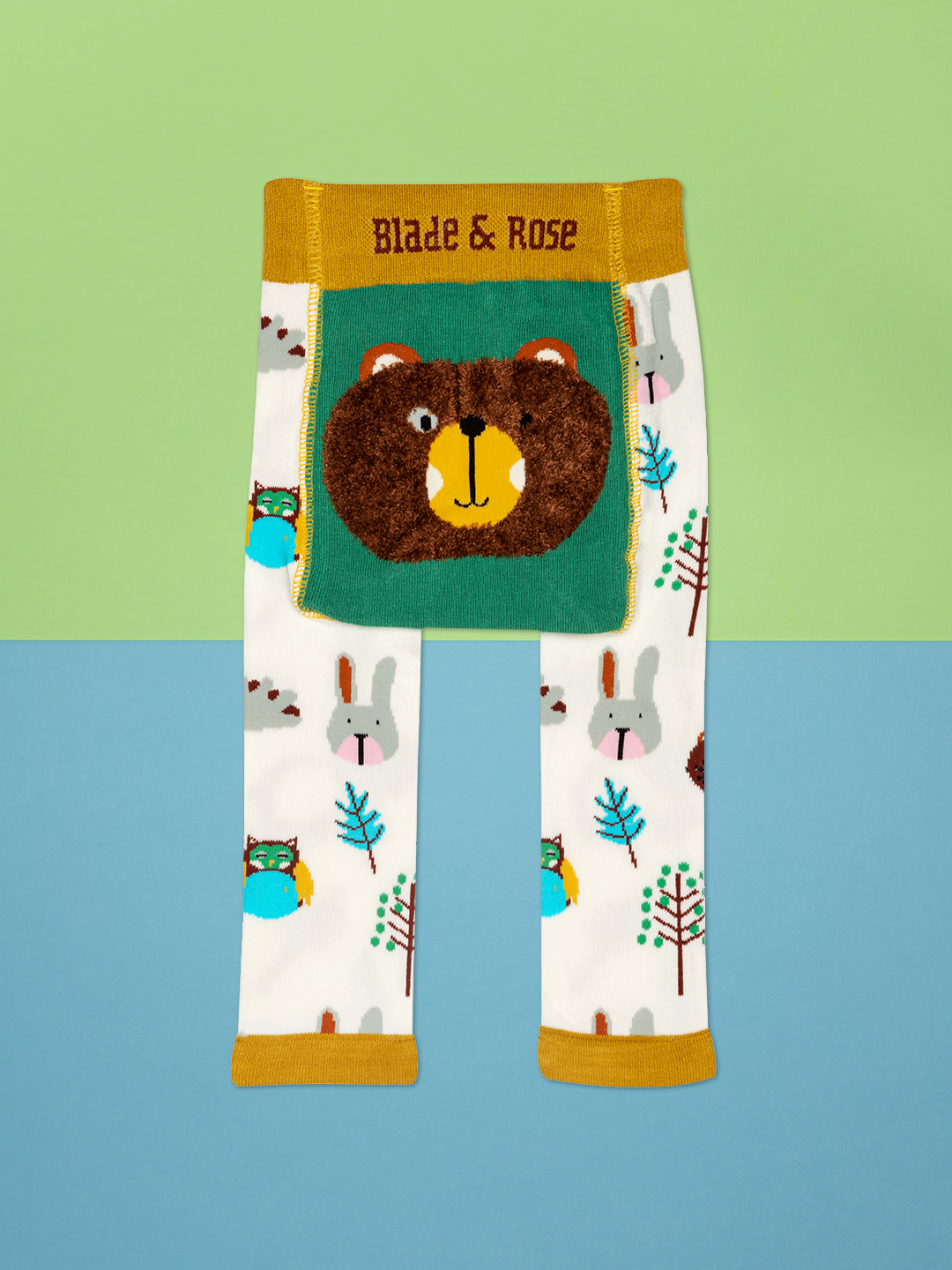 blade & rose wild woodland bear leggings at whippersnappers online