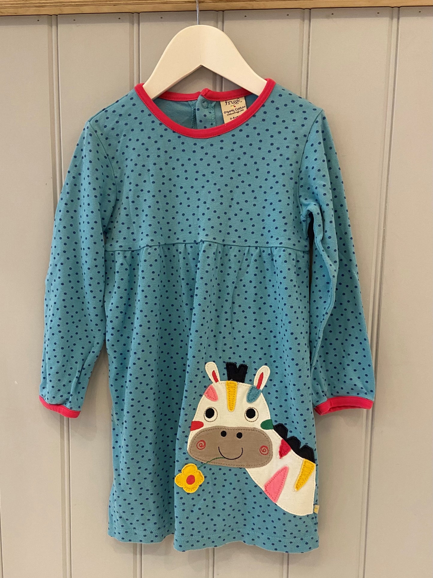 Pre-loved Applique Dress by Frugi