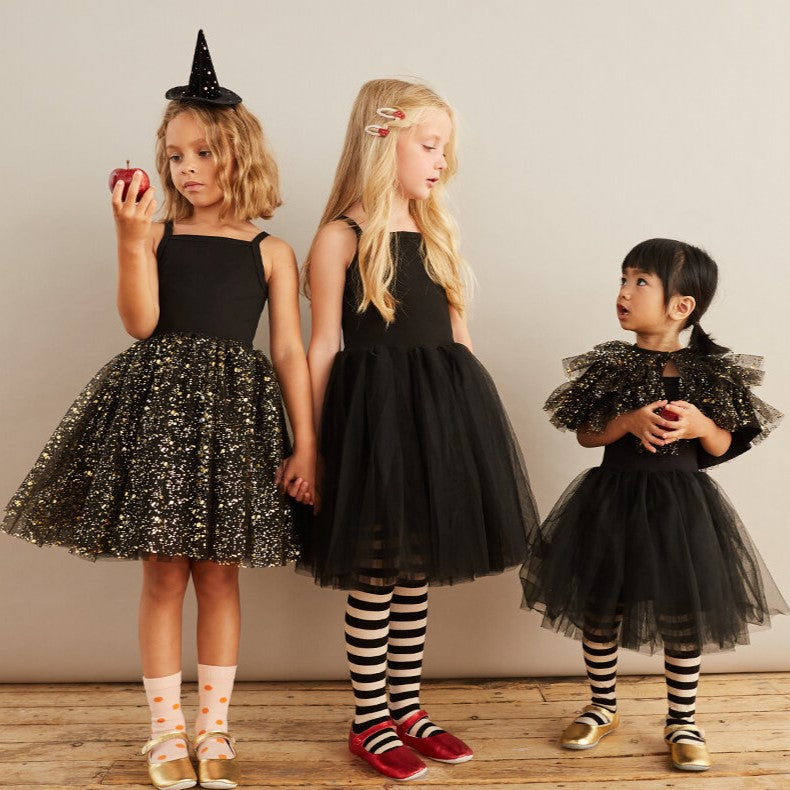 bob & blossom black sparkle party dress at whippersnappersonline