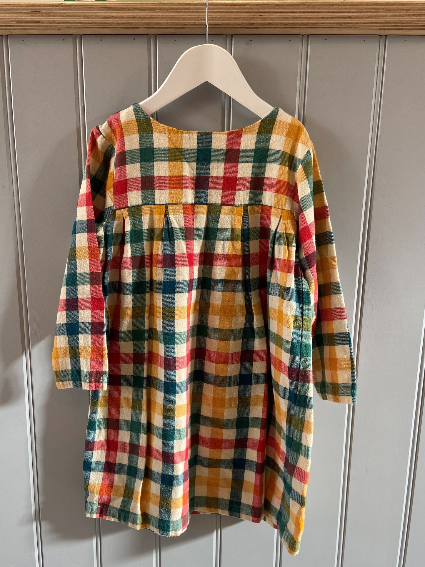 Pre-loved Checked Dress by Little Green Radicals