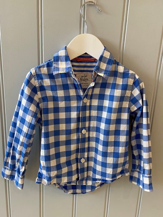 Pre-loved Checked Shirt by Mini Boden
