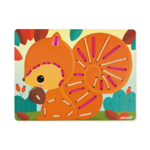 Janod Animal Lacing Game
