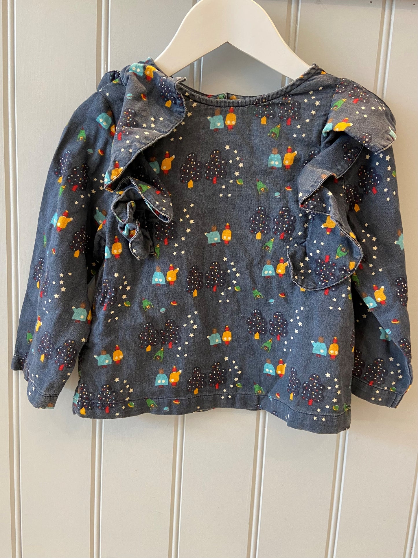 Pre-loved Falling Water Top by Little Green Radicals