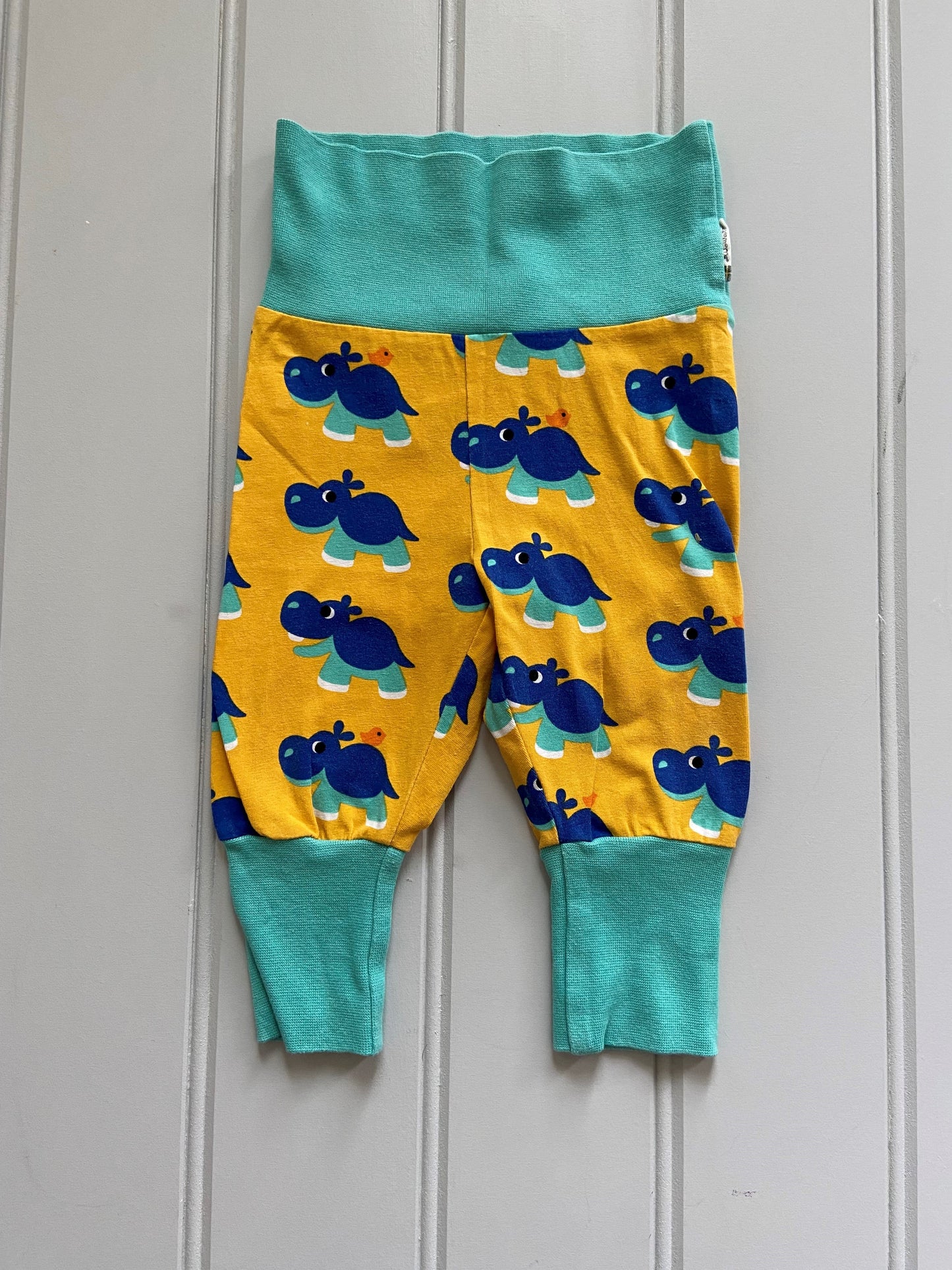 Pre-loved Maxomorra Hippo Print Joggers