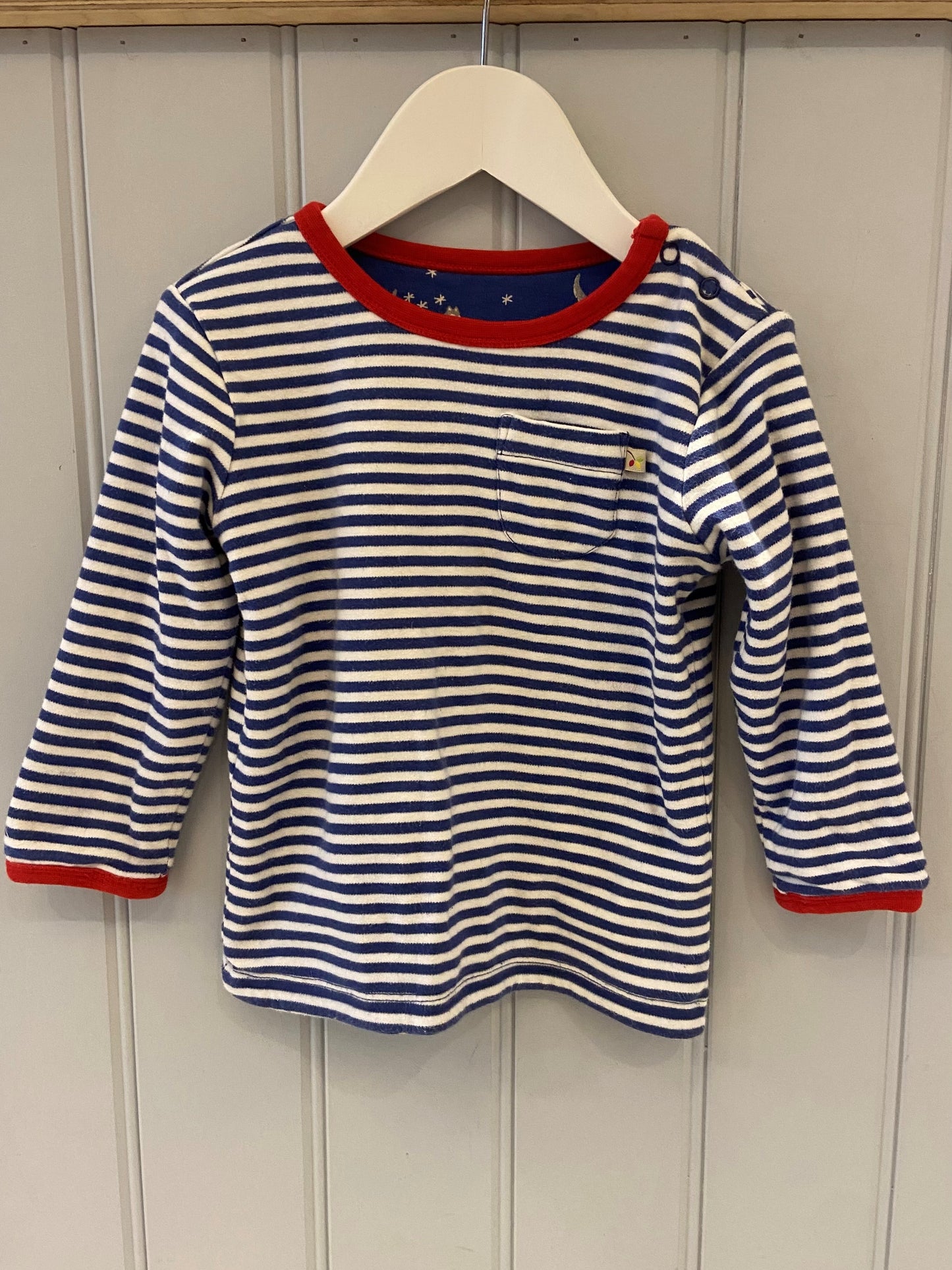 Pre-loved Reversible Top by Frugi