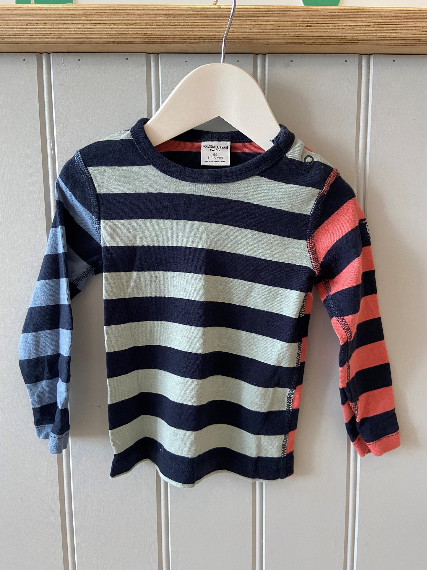 Pre-loved Striped Top by Polarn O.Pyret