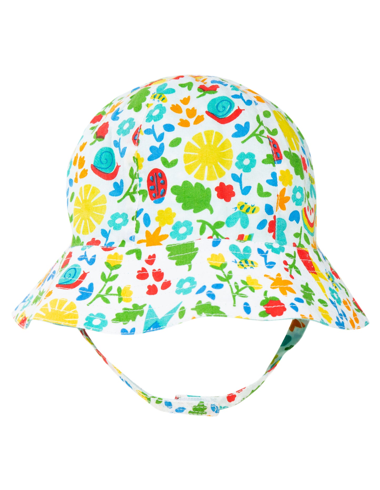 Frugi Ditsy Print Reversible Sun Hat