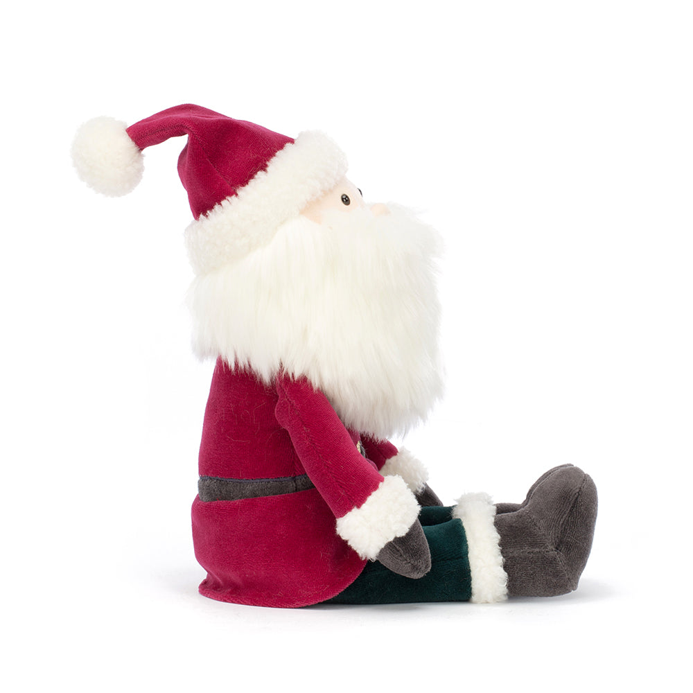 jellycat jolly santa at whippersnappers online