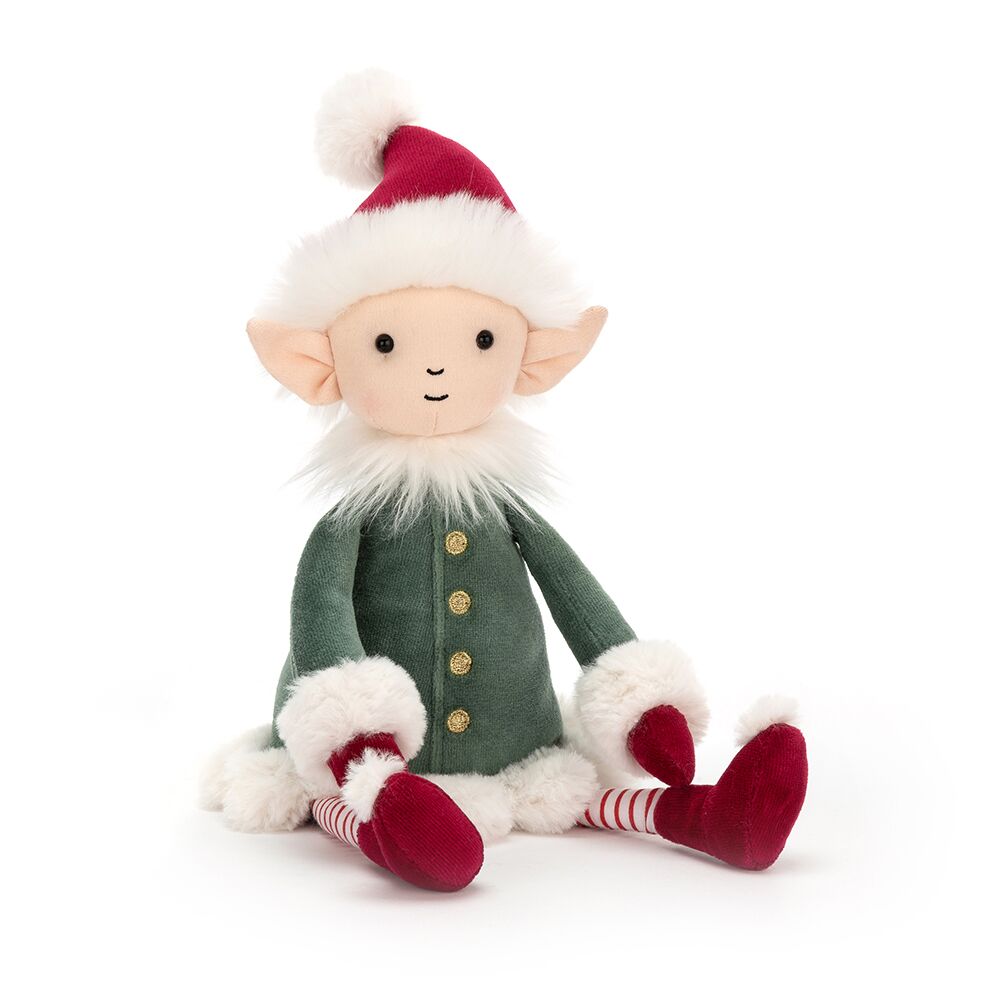 Jellycat Leffy Elf Medium Whippersnappers Online
