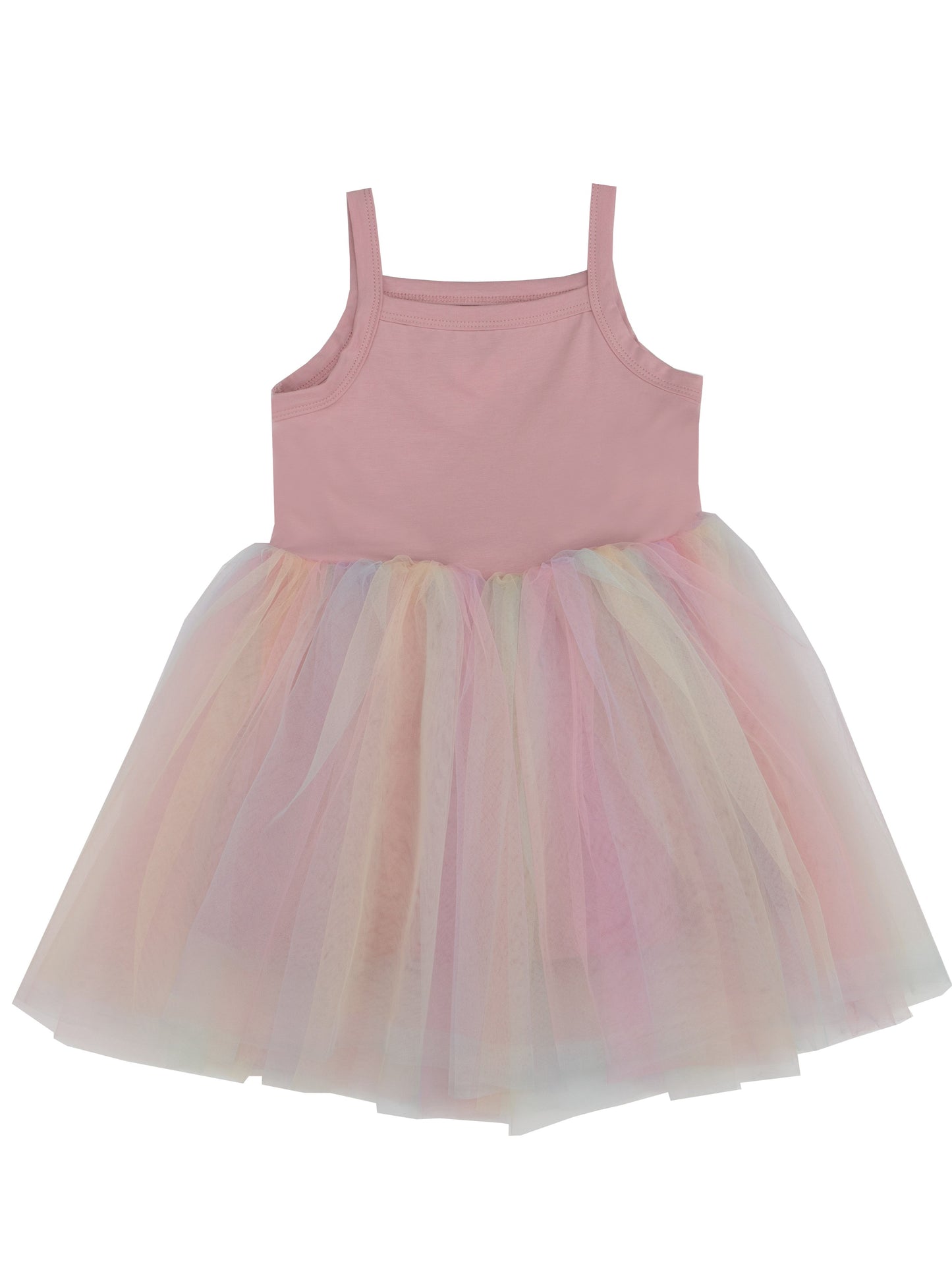 rainbow tutu dress