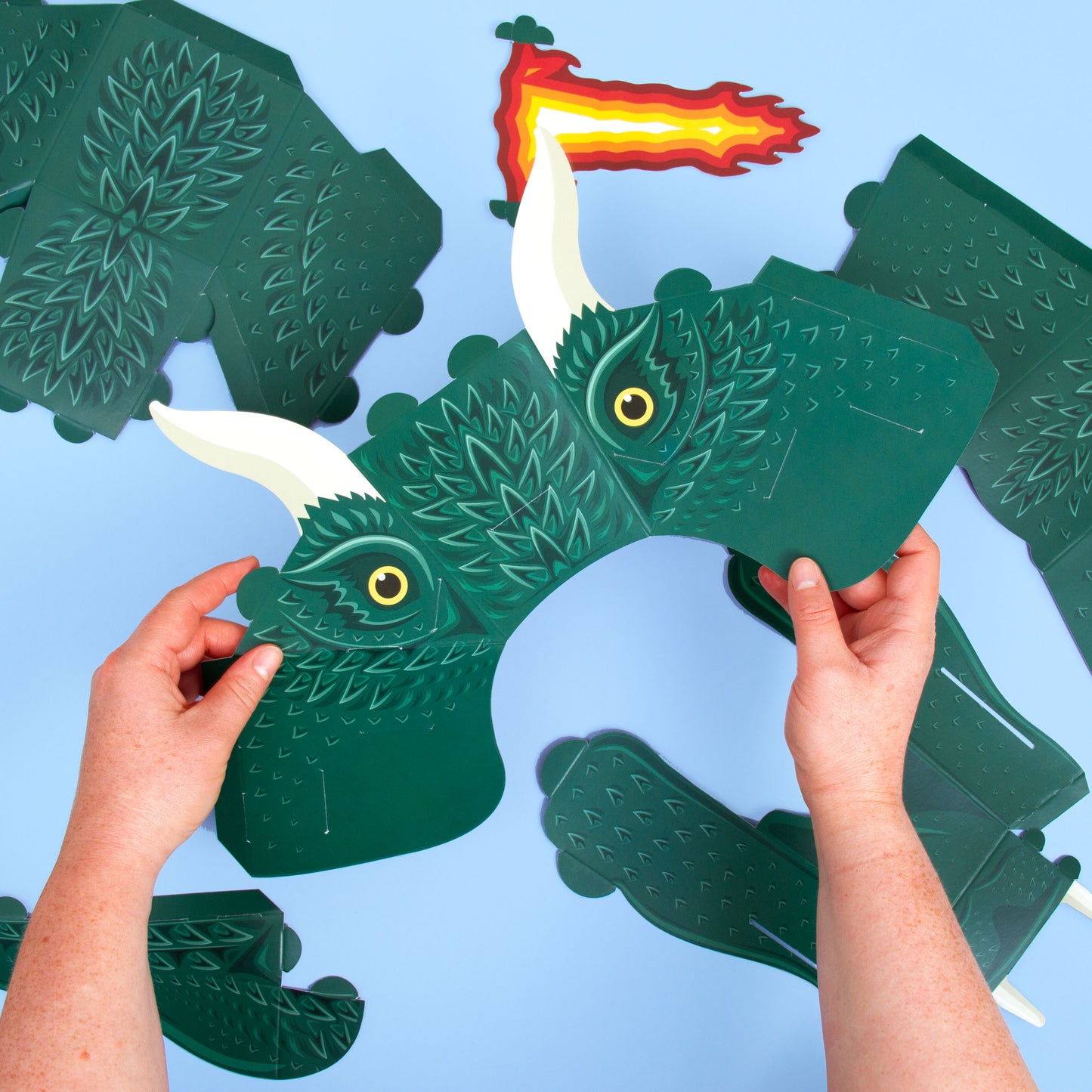 clockwrok soldier make your own fire breathing dragon mask at whippersnappers online
