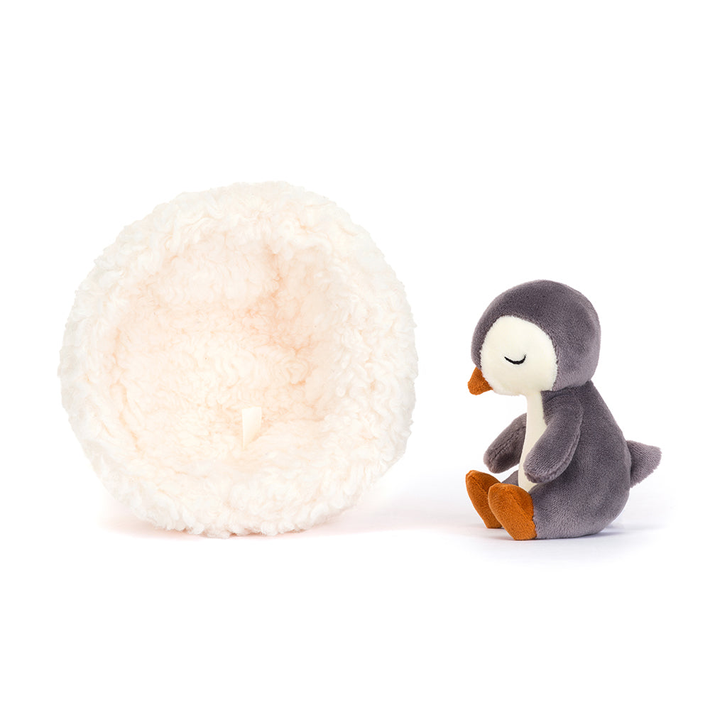 jellycat hibernating penguin