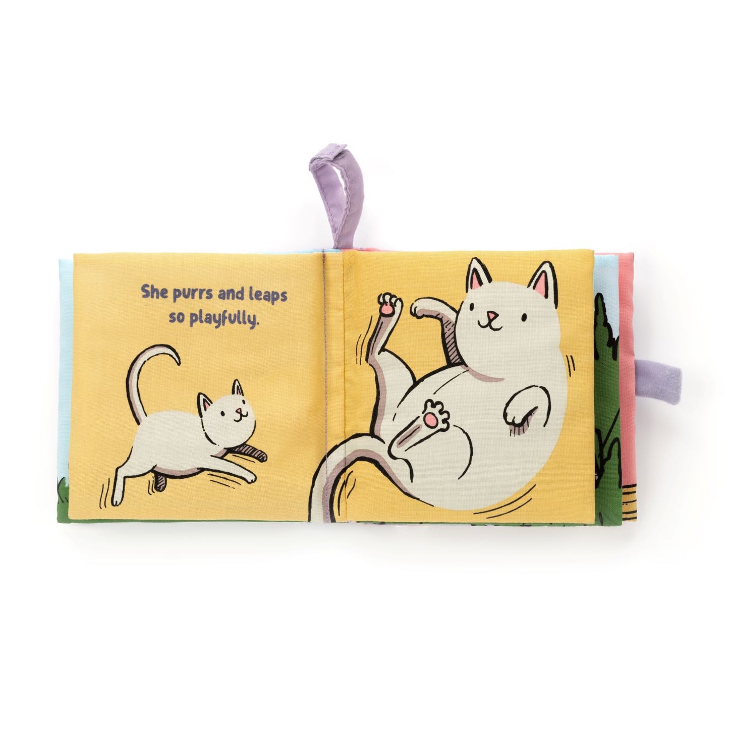 mummy loves me fabric book