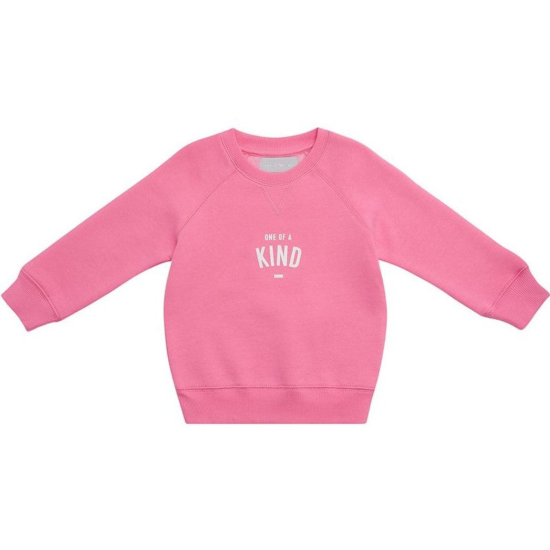 Bob & Blossom One Of A Kind Sweatshirt - Hot Pink