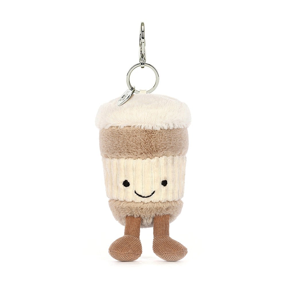 jellycat amuseable coffee to go bag charm at whippersnappers online