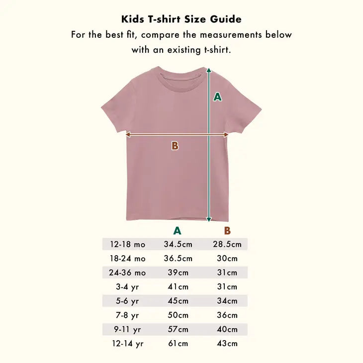 alphabet bags size guide for tees