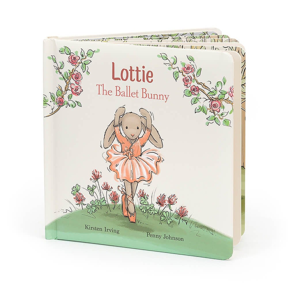 jellycat lottie the ballet bunny book at whippersnappers online