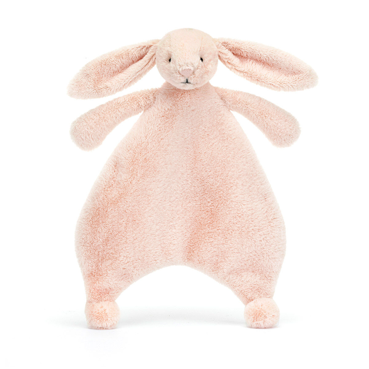 bashful bunny blush comforter by jellycat baby at whippersnappers online