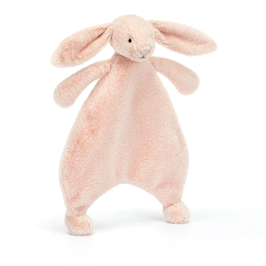 bashful bunny blush comforter by jellycat baby at whippersnappers online