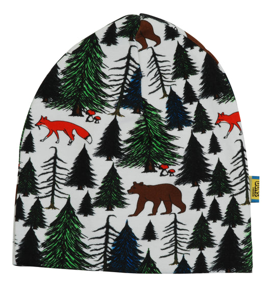 duns sweden double layered hat in woodland print at whippersnappers online