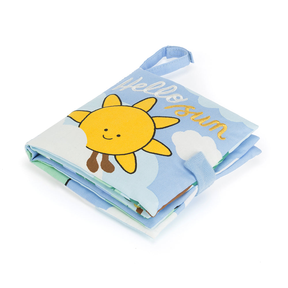 hello sun fabric book by jellycat baby at whippersnappers online