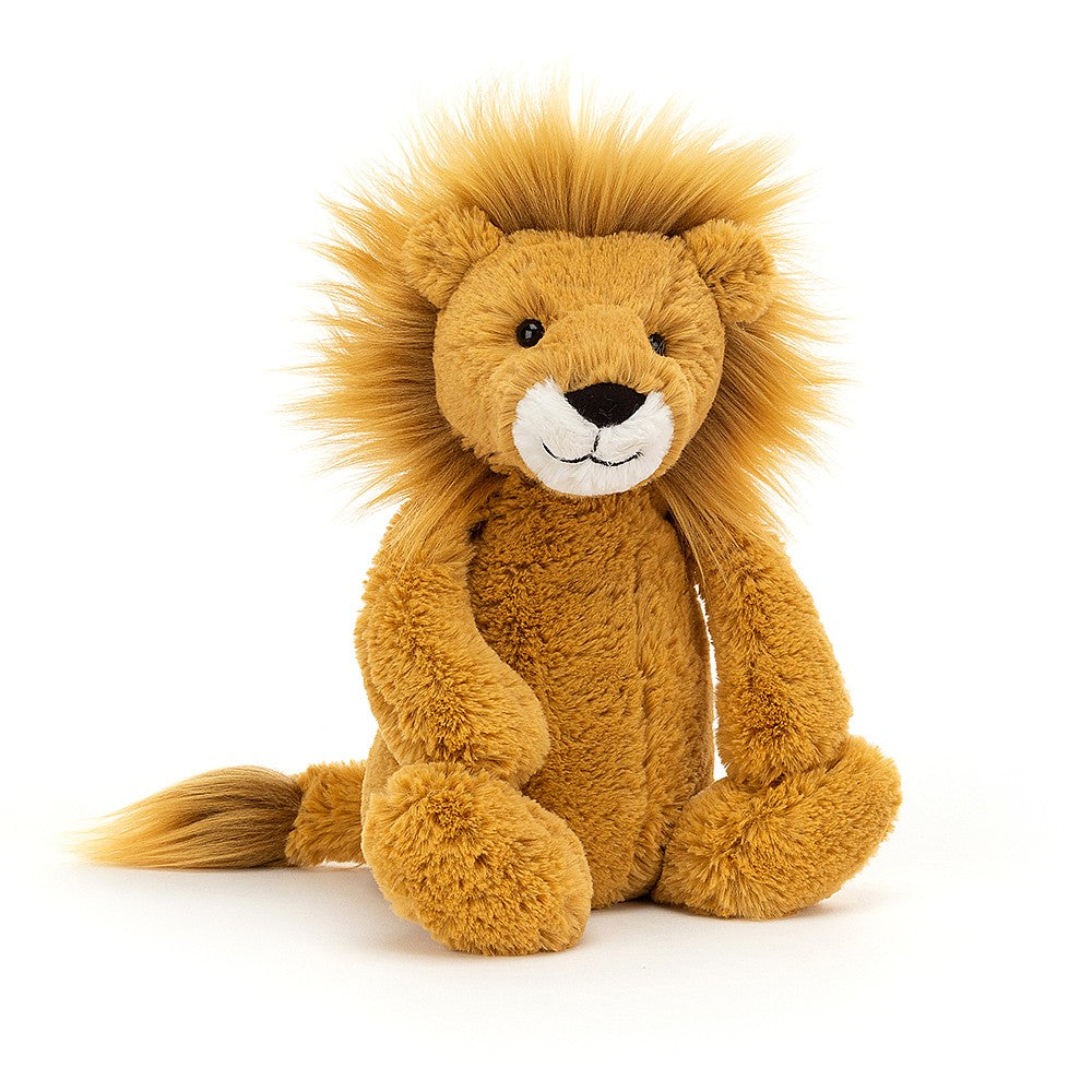bashful lion by jellycat at whippersnappers online