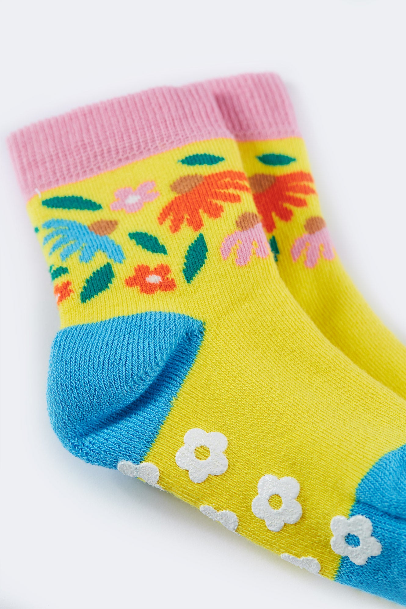 frugi bumblebee grippy socks at whippersnappers online