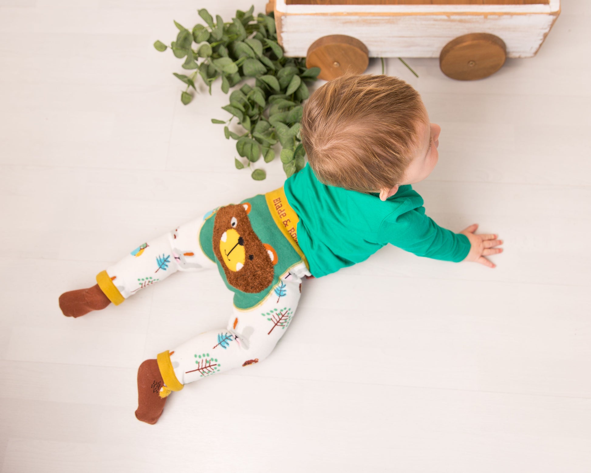 blade & rose wild woodland bear leggings at whippersnappers online