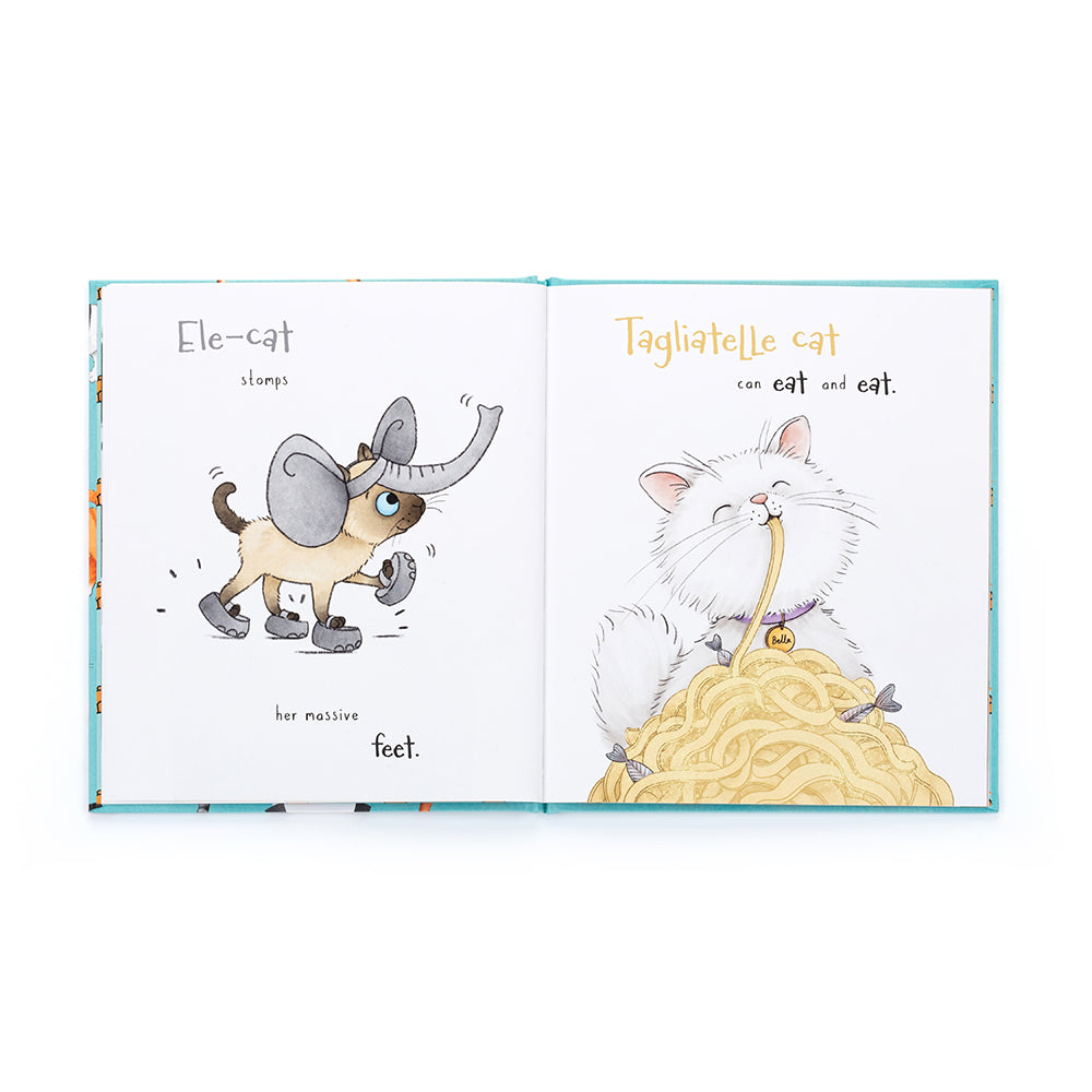jellycat all kinds of cats book at whippersnappers online