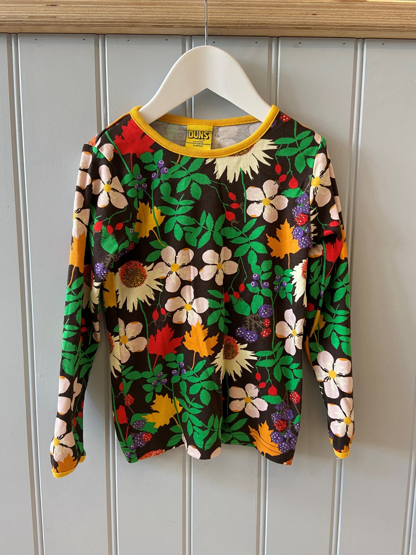 Pre-loved Autumn Leaves Top by Duns