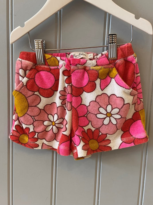 Pre-loved Toweling Shorts by Mini Boden