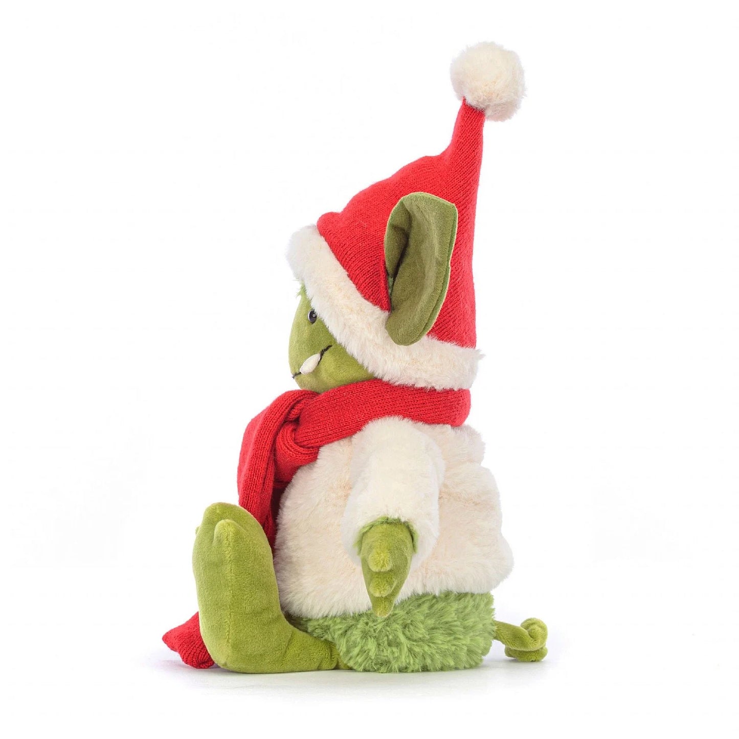 christmas grizzo by jellycat at whippersnappers online