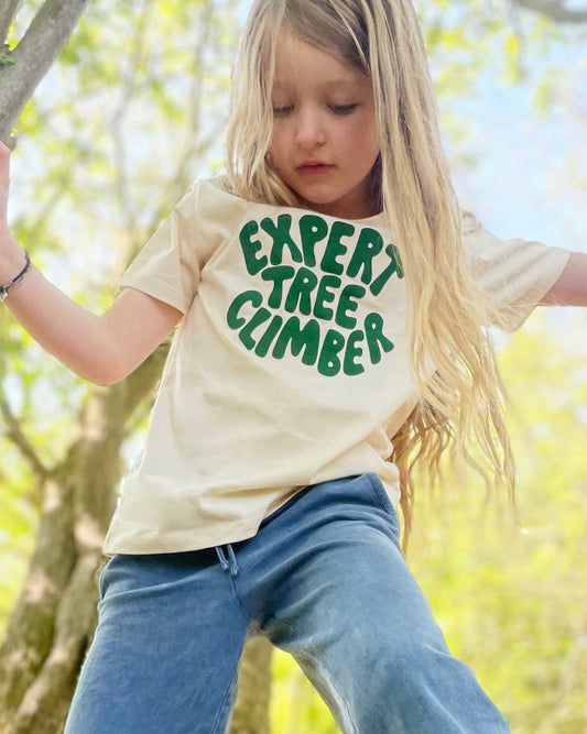 EXPERT TREE CLIMBER TEE AT WHIPPERSNAPPERS ONLINE