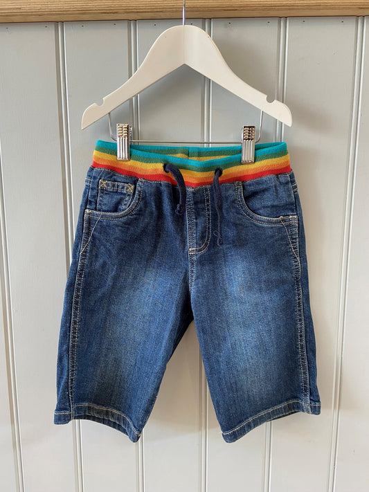 Pre-loved Denim Shorts by Frugi