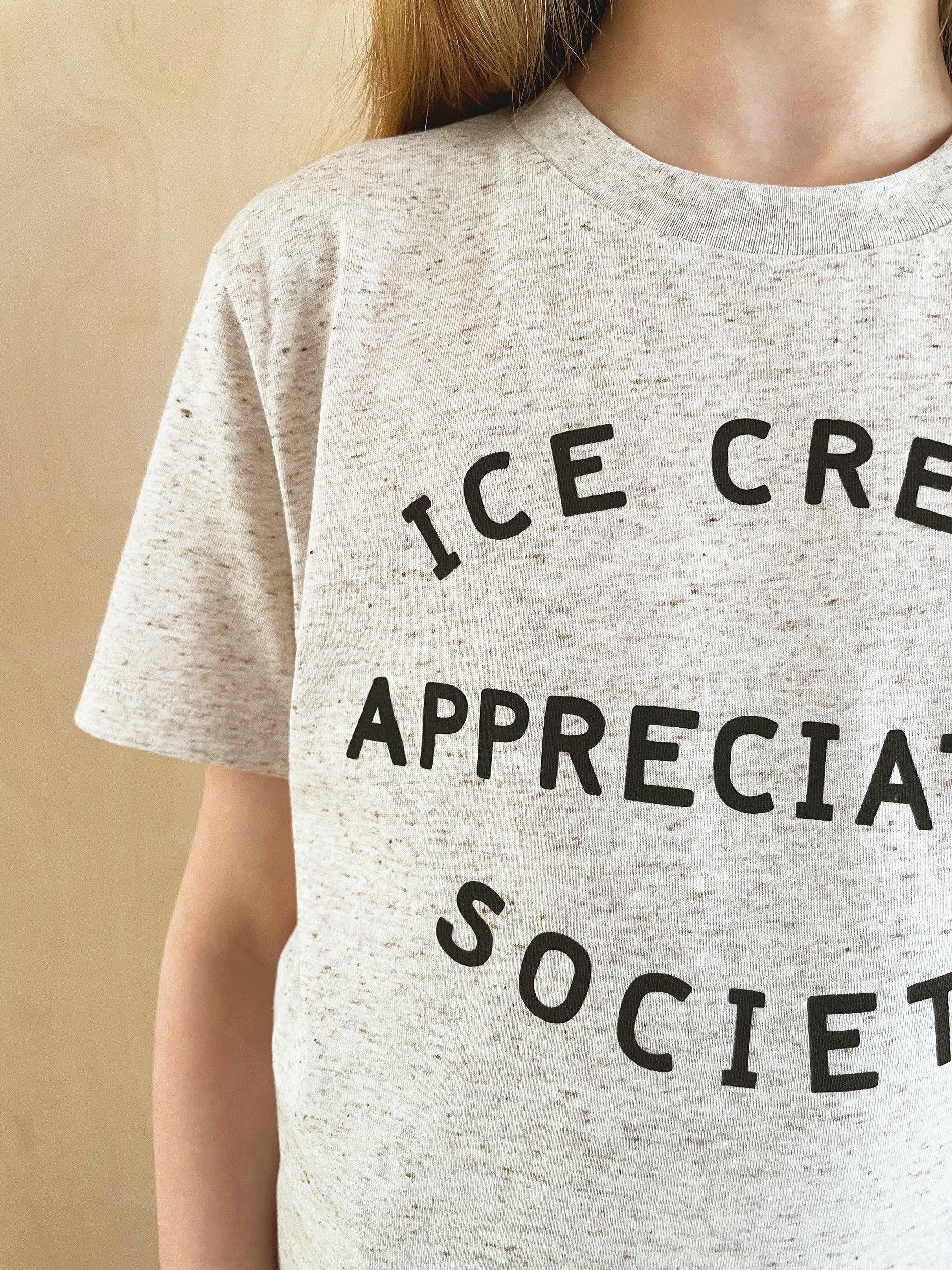 cookies and cream ice cream appreciation society logo t shirt at whippersnappers online