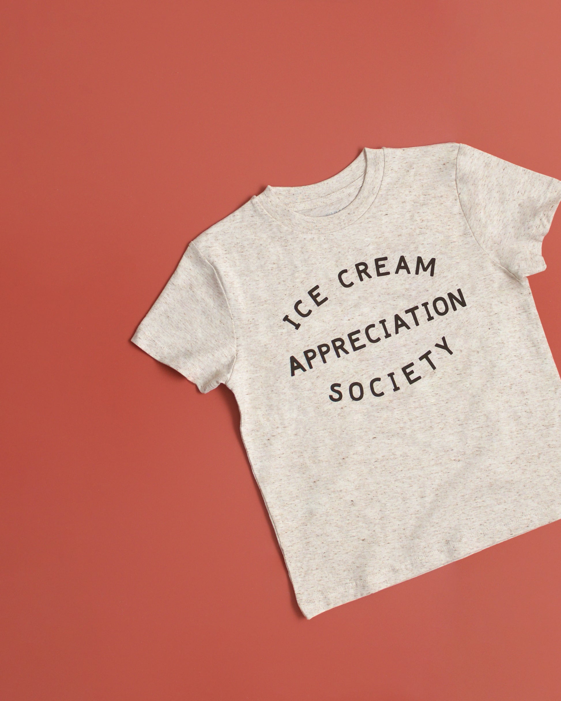 cookies and cream ice cream appreciation society logo t shirt at whippersnappers online