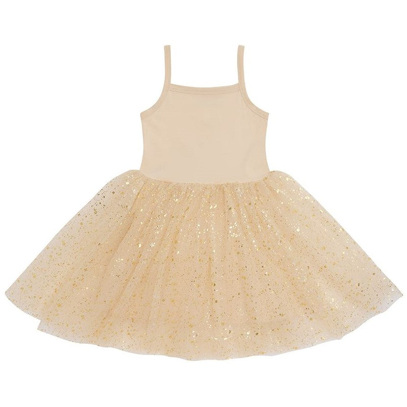 gold sparkle dress by bob & blossom at whippersnappers online