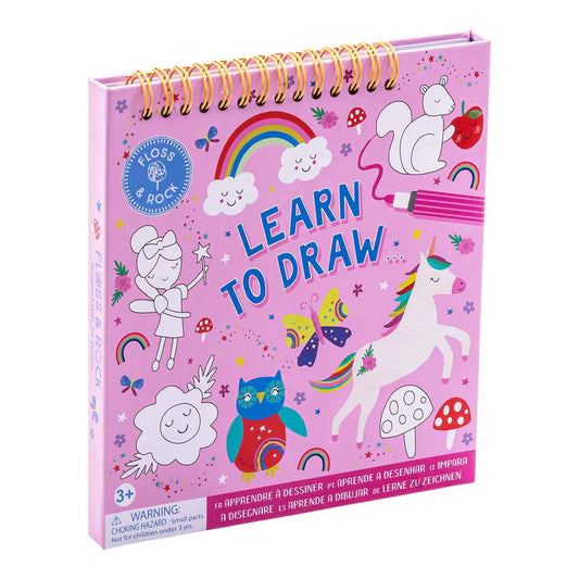 floss and rock learn to draw fairy unicorn set
