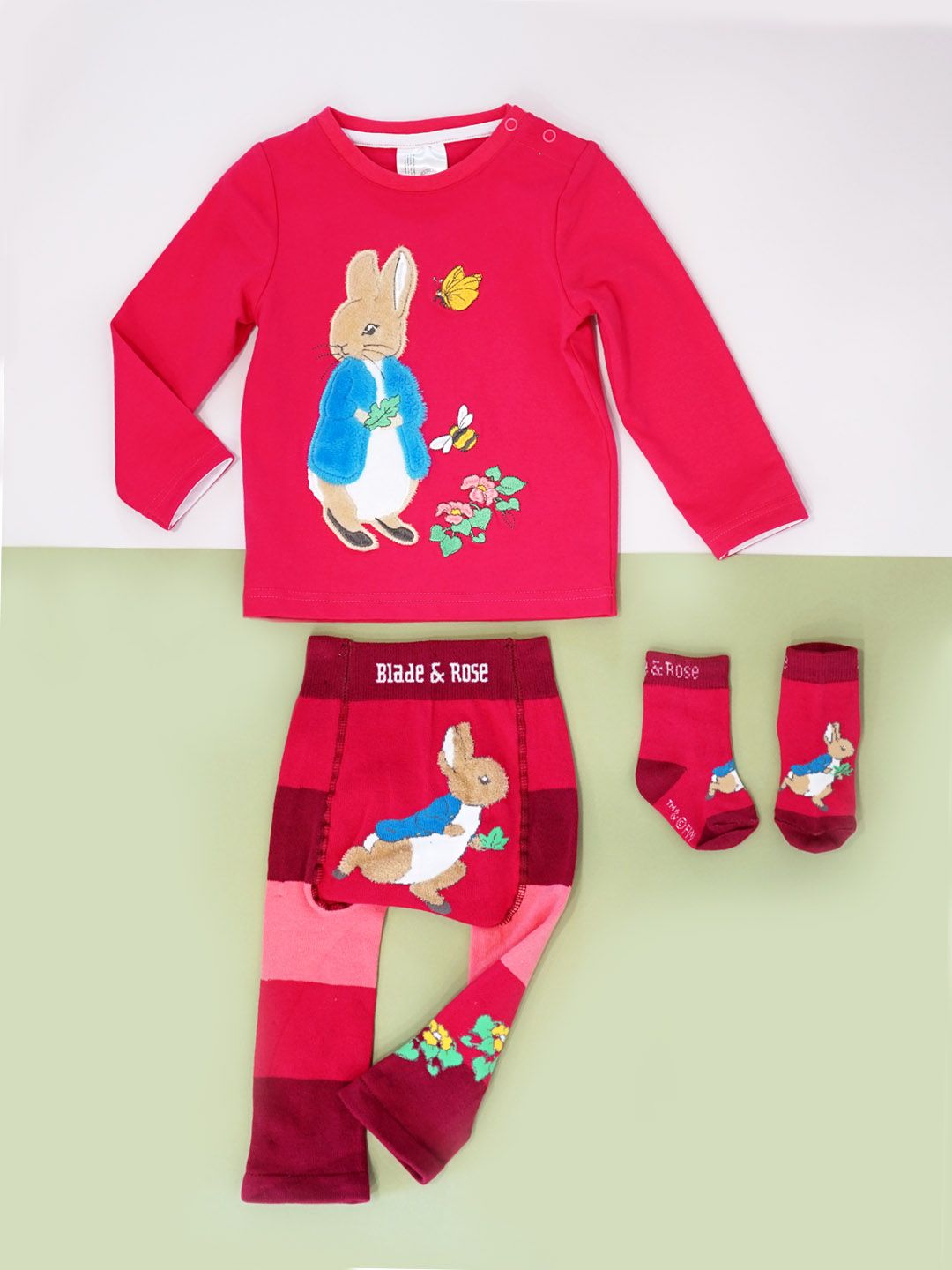 blade & rose peter rabbit autumn leaf outfit at whippersnappers online