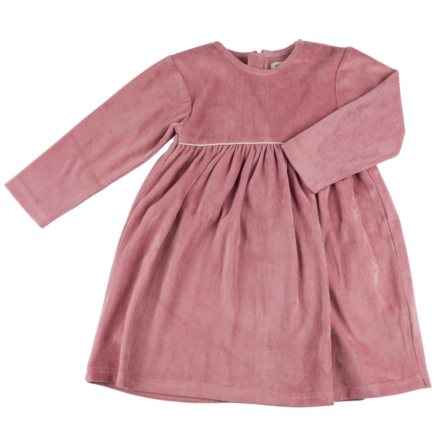 pigeon organics velour party dress in pink at whippersnappersonline