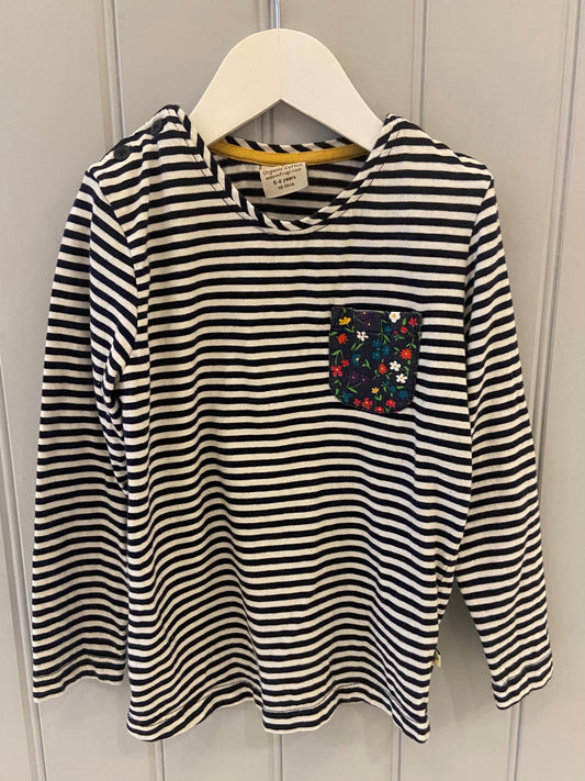Pre-loved Striped Long Sleeved Top by Frugi