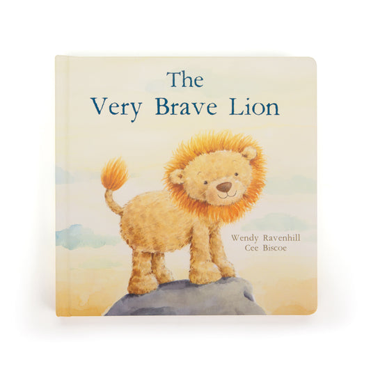 jellycat the very brave lion book at whippersnappersonline