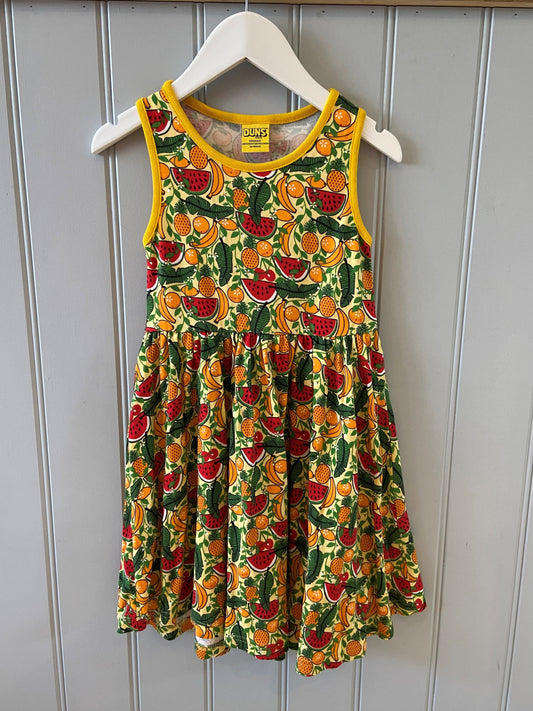 Pre-loved Tropical Print Dress by Duns Sweden